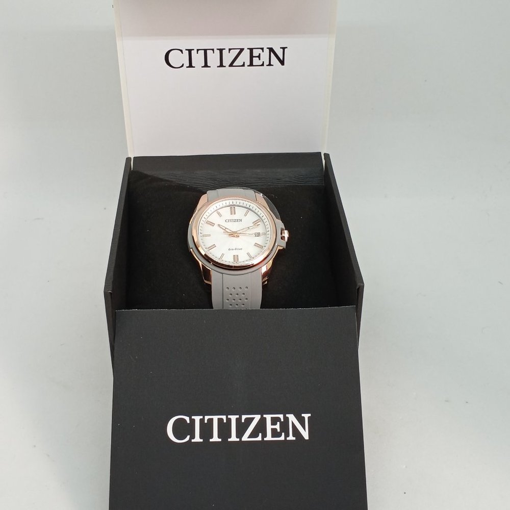 Citizen Rose Gold and Gray Women's Watch - Picture 9 of 14